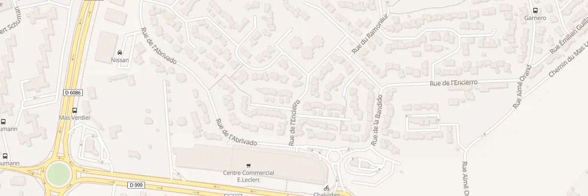 Plan du 2 Rue Lou Seden à Nîmes