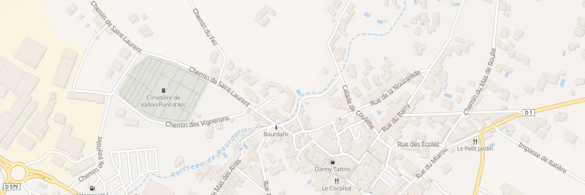 Plan du 26 Che de Saint Laurent à Vallon-Pont-d’Arc