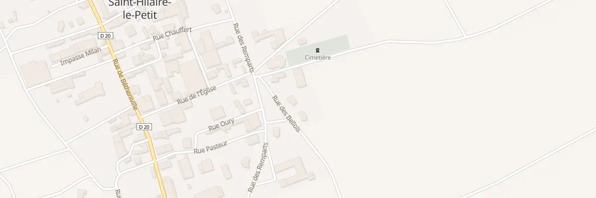 Plan du 26 Rue des Bellois à Saint-Hilaire-le-Petit