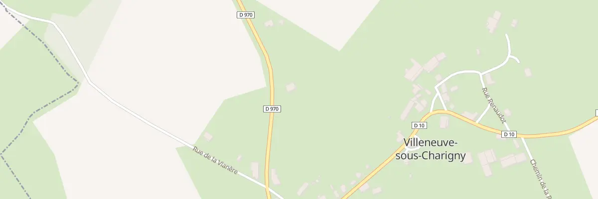 Plan du 4 Rte de Semur à Villeneuve-sous-Charigny