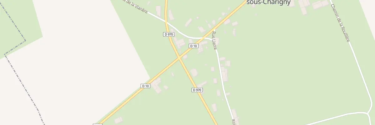 Plan du 1 Rte de Dijon à Villeneuve-sous-Charigny