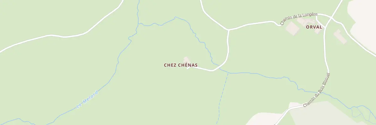 Plan du 5045 Chez Chenas à Ronno