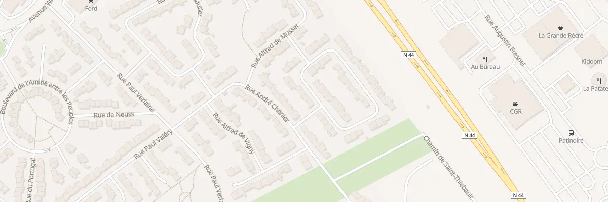 Plan du 72 Rue Clément Marot à Châlons-en-Champagne