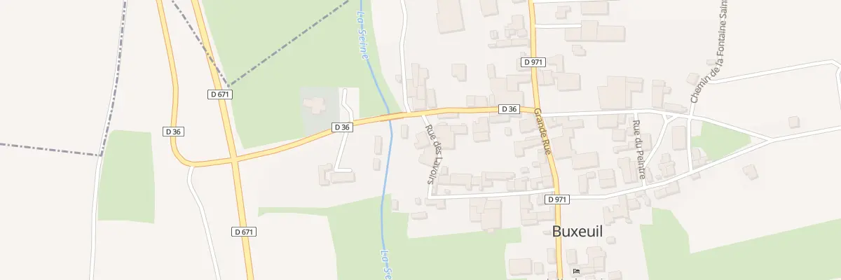 Plan du 3 Rue des Lavoirs à Buxeuil