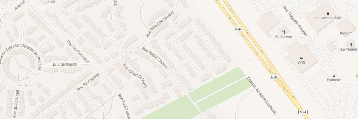 Plan du 74 Rue Clément Marot à Châlons-en-Champagne