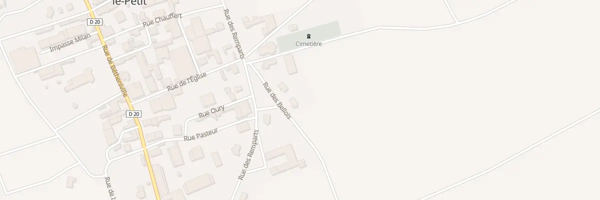 Plan du 24 Rue des Bellois à Saint-Hilaire-le-Petit