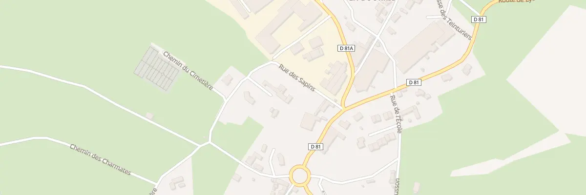 Plan du 67 Rue des Sapins à Haute-Rivoire