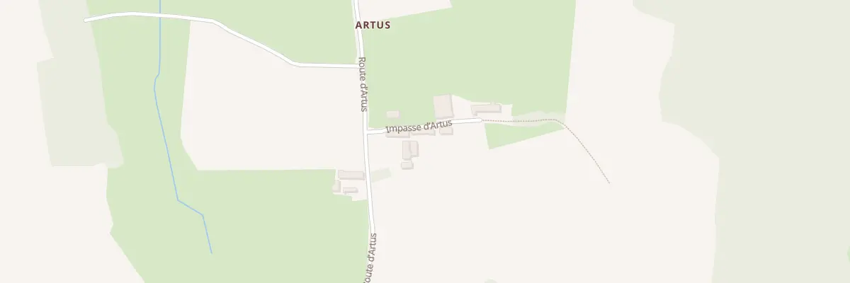 Plan du 80 Imp d’Artus à Beaubery