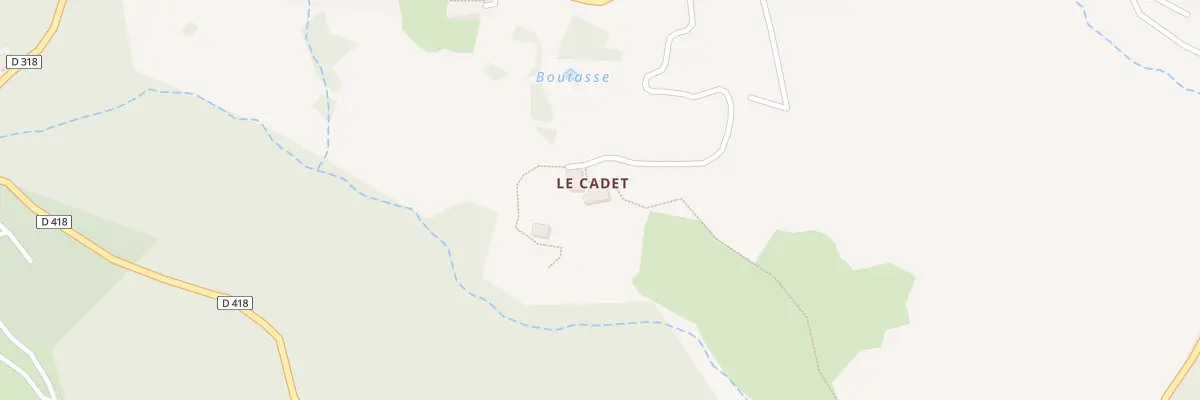 Plan du 5047 Mas de Sagnes à Genestelle