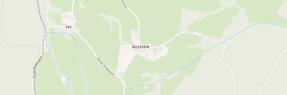 Plan du 3494 Rte du Buisson à Saint-Germain-la-Montagne