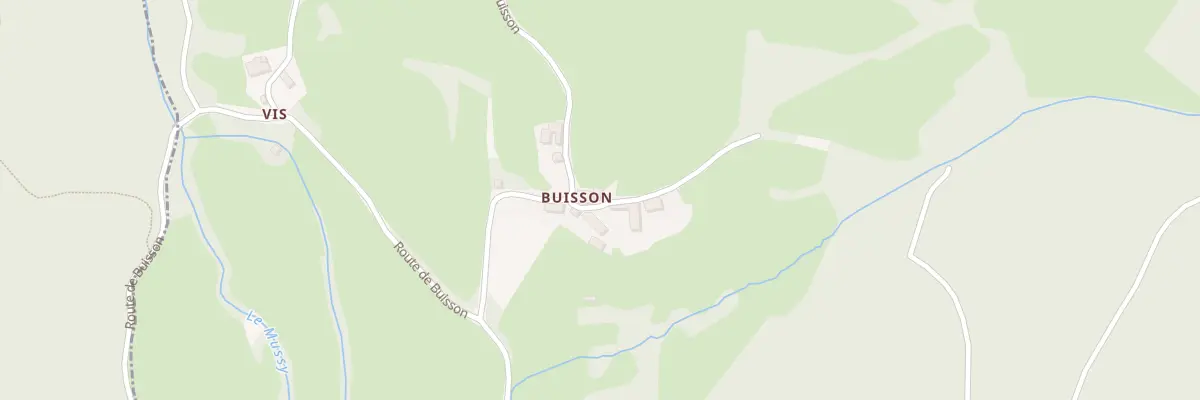 Plan du 5050 Le Buisson à Saint-Germain-la-Montagne