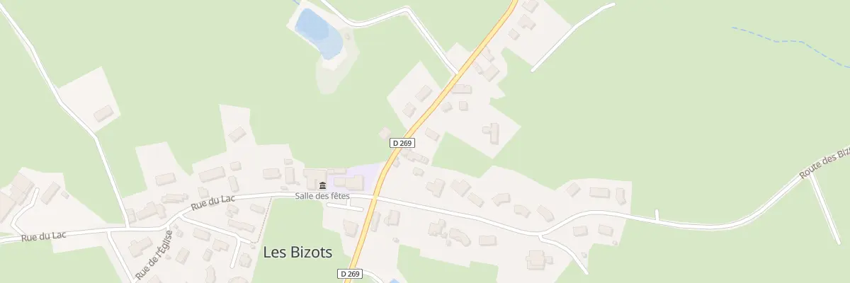Plan du 478 Rue des Simonots aux Bizots
