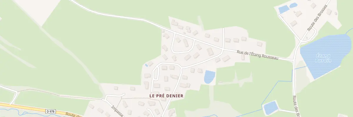 Plan du 5 Rue Courbe à Auxy