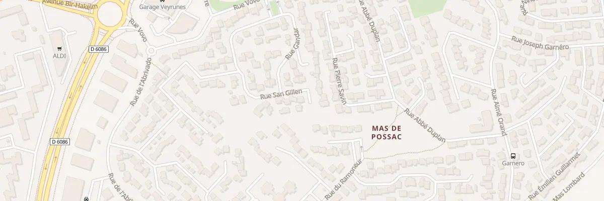 Plan du 46 Rue San Gillen à Nîmes
