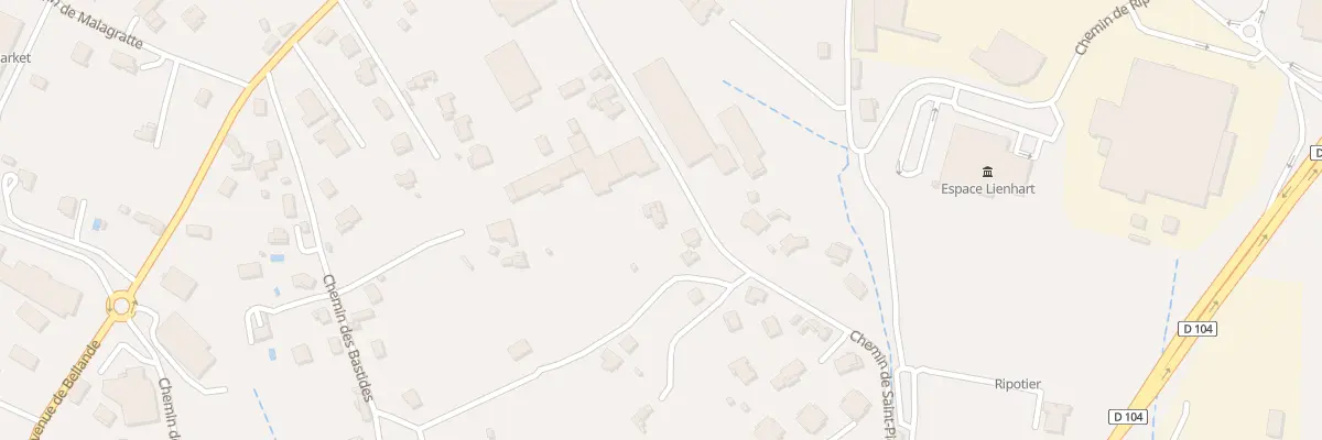 Plan du 16 Che de Saint-Pierre à Aubenas