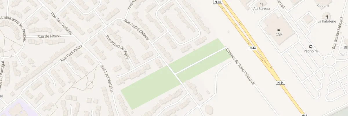 Plan du 39 Rue André Chénier à Châlons-en-Champagne