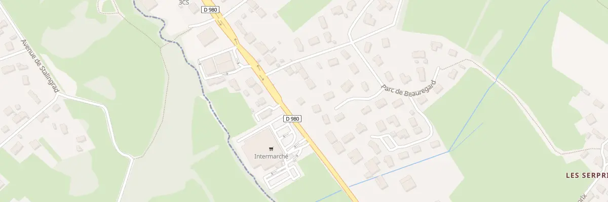 Plan du 113 Rte de Mâcon à Gourdon