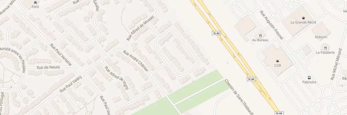 Plan du 39 Rue Clément Marot à Châlons-en-Champagne