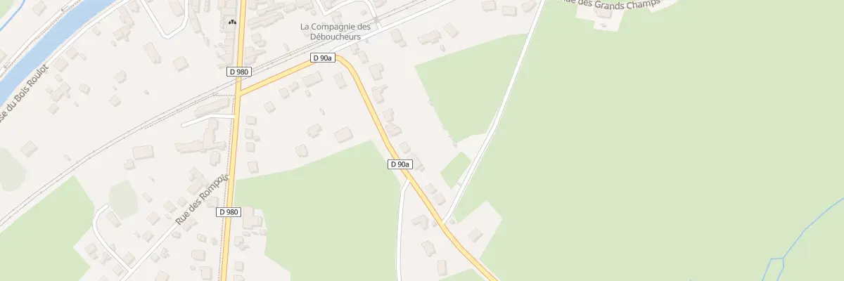 Plan du 251 Rue Auguste Varmancourt à Blanzy