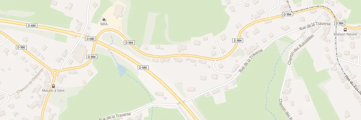 Plan du 12 Rte Neuve Combe aux Beautes à Montcenis