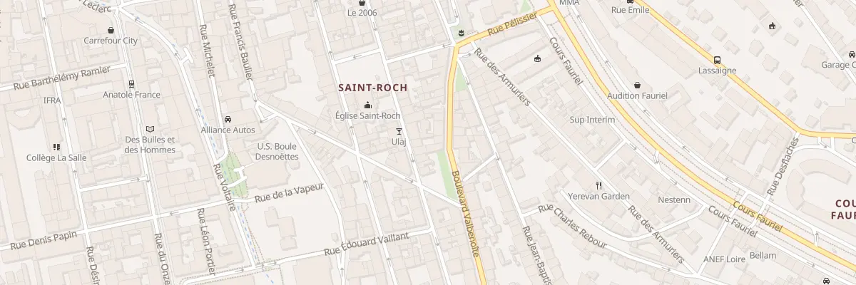 Plan du 79 Rue Antoine Durafour à Saint-Étienne