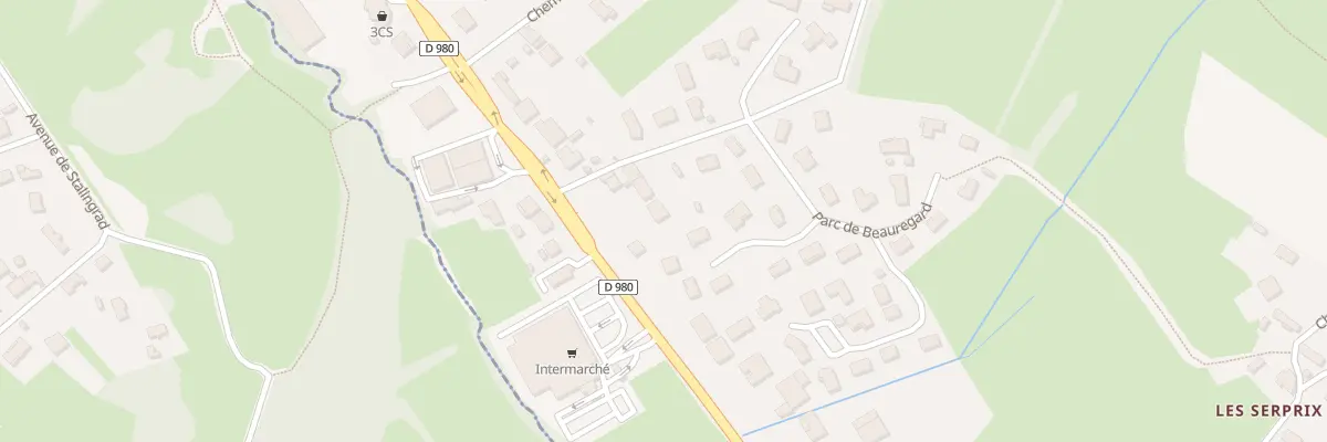 Plan du 109 Rte de Mâcon à Gourdon