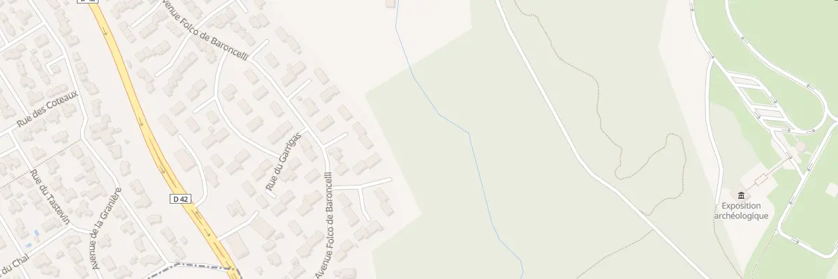 Plan du 5230 Mirmand à Caissargues