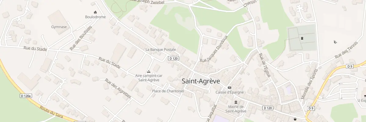 Plan du 40 Av des Cévennes à Saint-Agrève