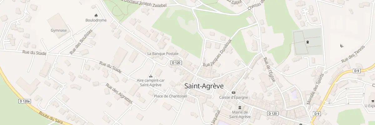 Plan du 6B Av des Cévennes à Saint-Agrève