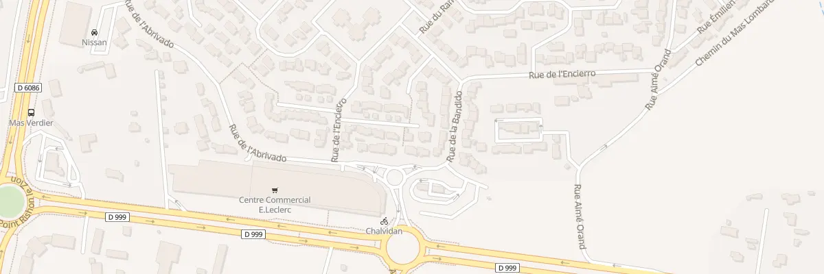 Plan du 10 Rue de L’Escoussure à Nîmes