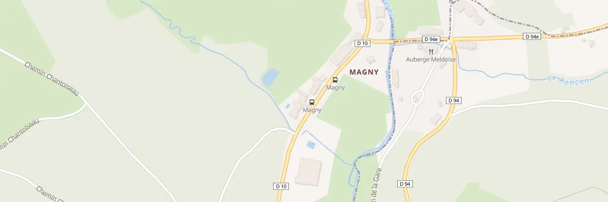 Plan du 16 Magny à Saint-Vincent-de-Reins