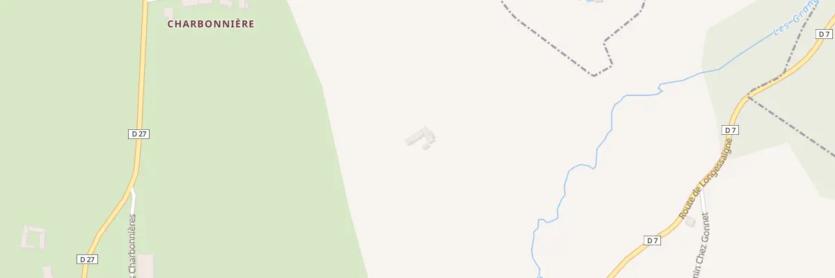 Plan du 498 Che des Pres à Chambost-Longessaigne