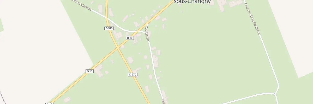 Plan du 3 Rue Lierre à Villeneuve-sous-Charigny