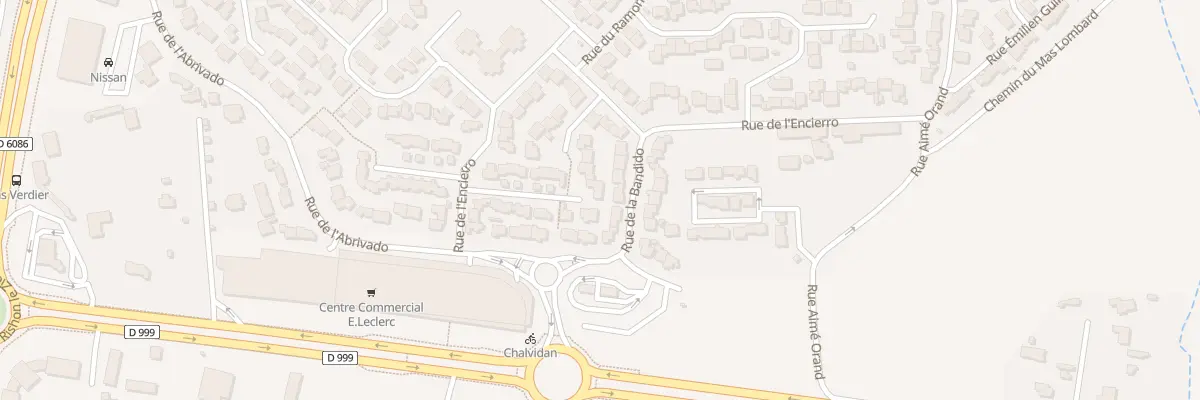Plan du 14 Rue de L’Escoussure à Nîmes