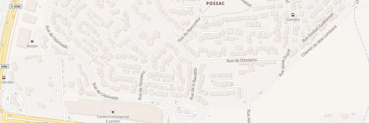 Plan du 126 Rue de L’Encierro à Nîmes