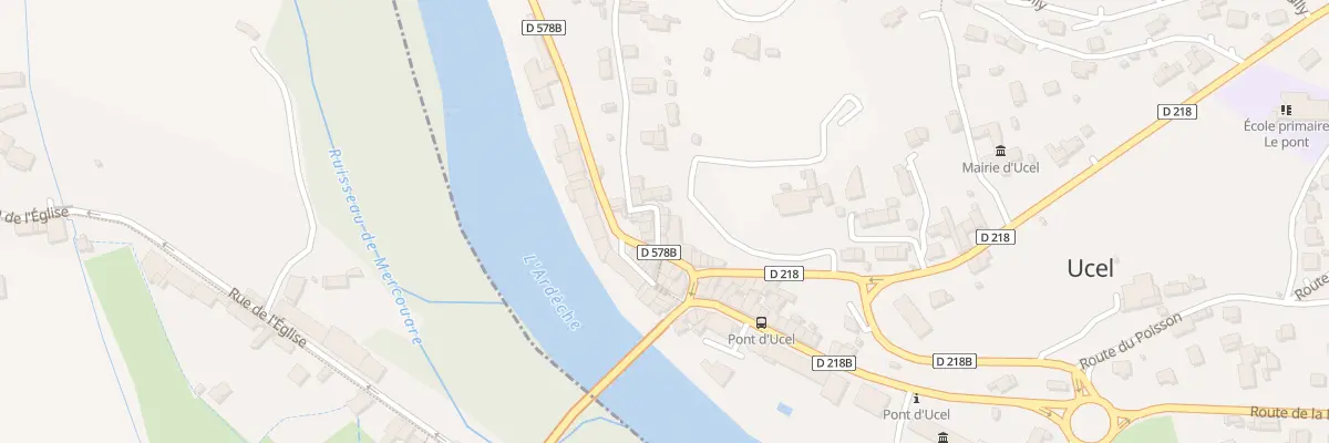 Plan du 5405 Le Lauzas à Labastide-sur-Bésorgues