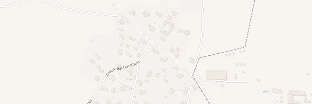 Plan du 430 Che du Clos d’Uzes à Montaren-et-Saint-Médiers