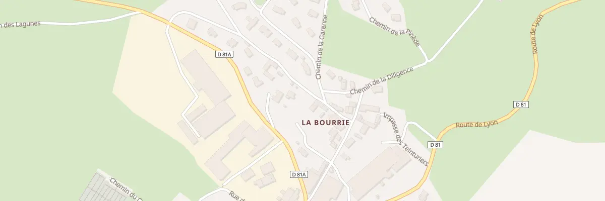 Plan du 25 Che des Prebendes à Haute-Rivoire