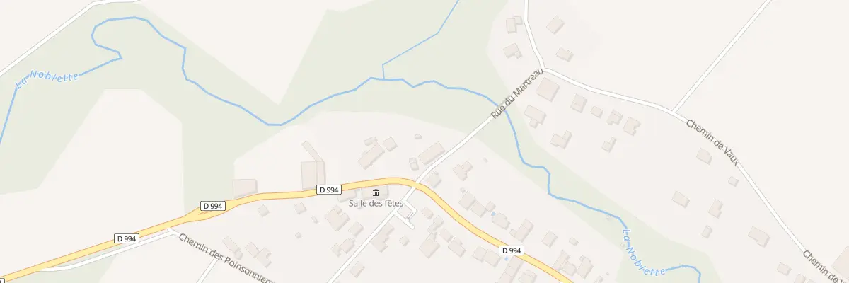 Plan du 7 Rue du Martreau à Vadenay