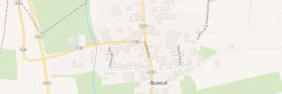 Plan du 19 Gr Grande Rue à Buxeuil