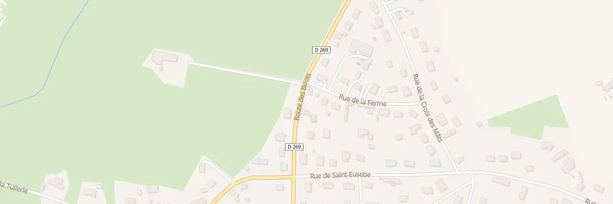 Plan du 48 Rte des Bizots à Blanzy