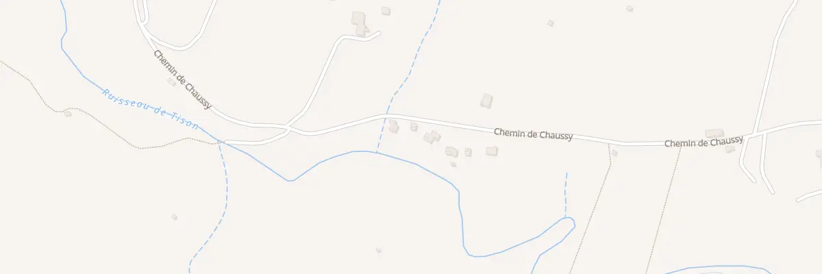 Plan du 788 Che de Chaussy à Balazuc