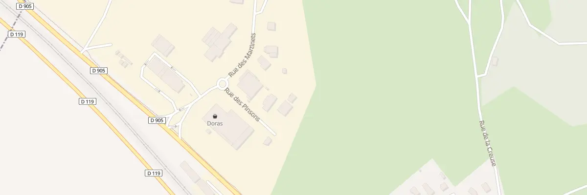 Plan du 6 Rue des Pinsons à Fain-lès-Montbard