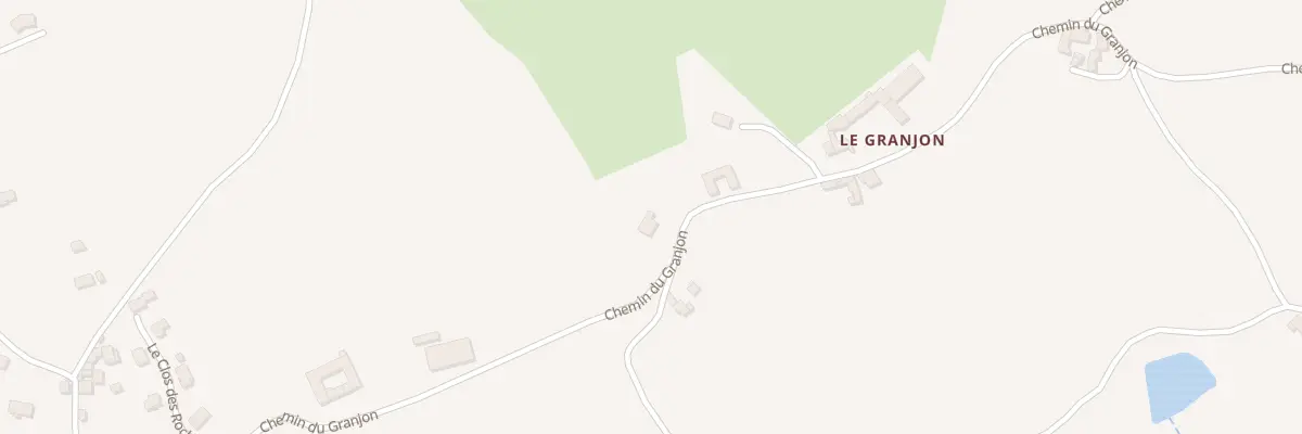 Plan du 535 Che du Granjon à Meys