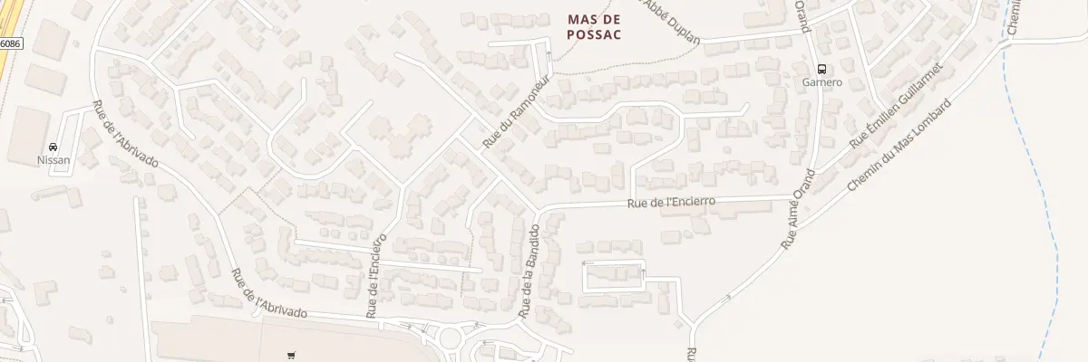 Plan du 15 Rue de L’Encierro à Nîmes