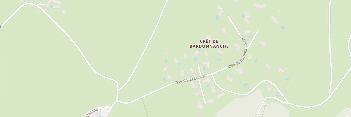 Plan du 15 Che du Levant à La Tour-en-Jarez