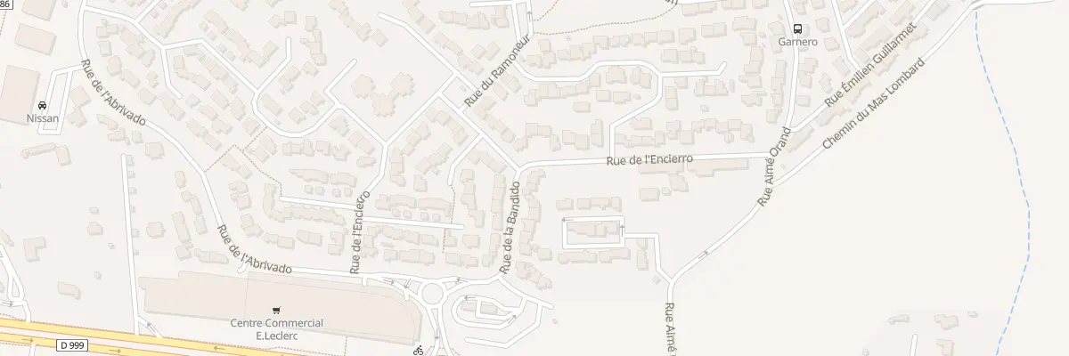Plan du 18 Rue de la Bandido à Nîmes
