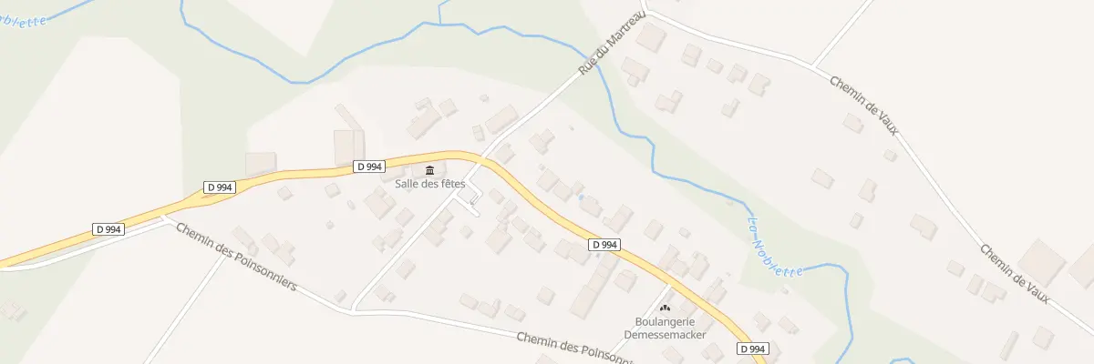 Plan du 54B Gr Grande Rue de la Noblette à Vadenay
