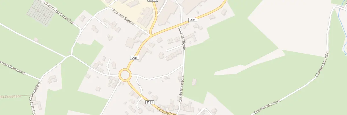Plan du 9 Imp du Gousson à Haute-Rivoire
