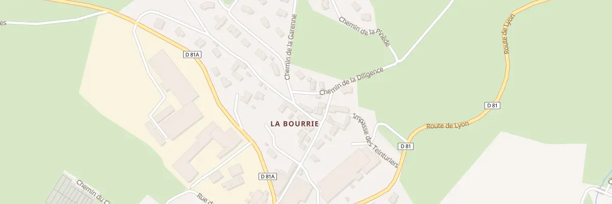 Plan du 5140 Pl de la Bourrie à Haute-Rivoire